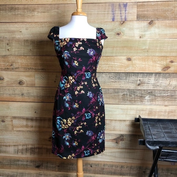 Nicole Miller NY, Floral embroidered dress,NWOT - Picture 2 of 10